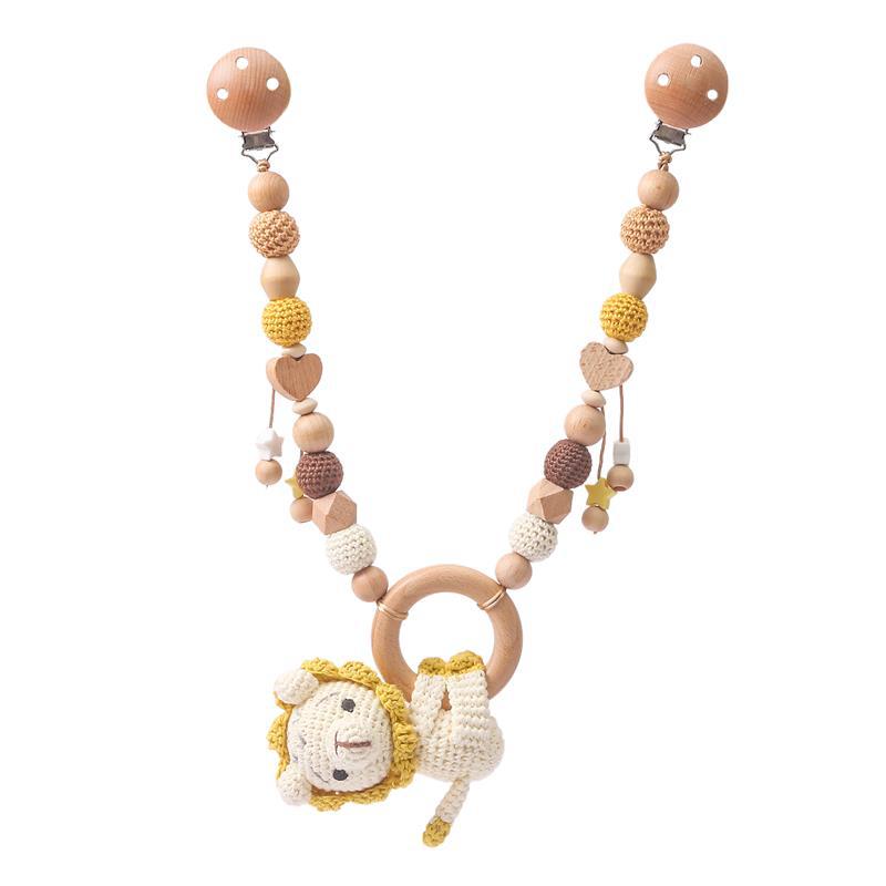 Baby Crib Hanging Bunny Music Car Doll Pendant Nibbling Toy